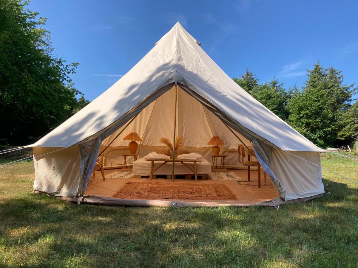 Badsted Camping Hotel Gudhjem Esterno foto