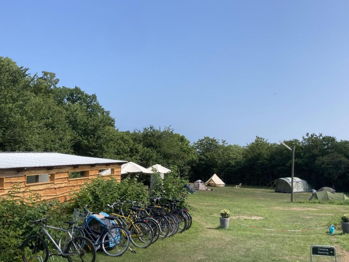 Badsted Camping Hotel Gudhjem Esterno foto